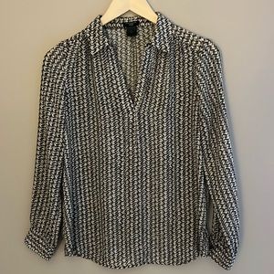 Ann Taylor Factory Blouse Size Small Petite‎